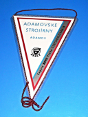 Zobrazit detail zboží: Adamovské strojírny ADAST Adamov, Export KOVO Praha Czechoslovakia / ADAST (vlaječky různé)
