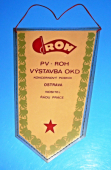 BSP -20.výročí trvání Brigád socialistické práce VOKD / PV-ROH Výstavba OKD k.p. Ostrava, nositel Řádu práce