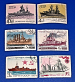 Zobrazit detail zboží: Poštovní známky : doprava - lodě : CCCP (Poštovní známky - témata)