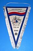 Zobrazit detail zboží: Czechoslovakia Niké II - Ostar 1980 - ŽDB Bohumín (s podpisem Richarda Konkolského) (TJ ŽDB jachting, turistika)