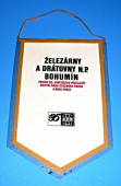 TJ ŽD Bohumín - Oddíl sportovní gymnastiky - Vzorný oddíl ČSTV I.stupně  ŽDB / Železárny a drátovny Bohumín 95 let