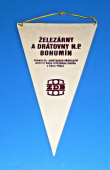 TJ ŽD Bohumín - Oddíl kopané / Železárny a drátovny n.p. Bohumín, Podnik SČSP, nositel Řádu Vítězného února a Řádu práce, ŽDB