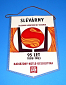 TJ ŽD Bohumín - Vzorná TJ ŽD Bohumín - Odbíjená / 95 let Slévarny 1888-1983 radiátory, kotle, ocelolitina ŽDB
