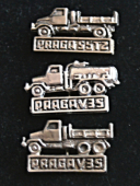 Zobrazit detail zboží: 3 odznaky :Praga S5T2, Praga V3S , Praga V3S (Dopravní + spoje)