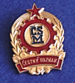 Zobrazit detail zboží: Čestný odznak ČSM (Politické)