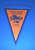Zobrazit detail zboží: ŽDB - II.setkání svazáků a svazarmovců Podolánky 27.-29.6.1986 /  ŽDB  SSM Podniková organizace soc.svazu mládeže (Provozy, politika)