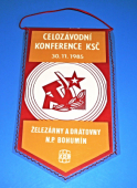 Zobrazit detail zboží: ŽDB - Celozávodní konference KSČ -  30.11.1985 (Provozy, politika)