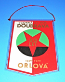 OKR - Důl Doubrava, nositel Řádu práce - 30 soc.výstavba a mechanizace podniku / Vorná TJ Důl Doubrava 50 let, 1929-1979 Orlová