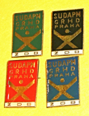 Zobrazit detail zboží: Podnikové : ŽDB SUDAPM GŘHD Praha (odznak-podnikove)