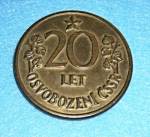 Zobrazit detail zboží: 20 let osvobození ČSSR - Za politickou práci při budování socialismu (Politické)
