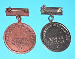 Odznak ZENIT SSM (bronzový, stříbrný)