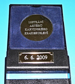 Zobrazit detail zboží: Pamětní plaketa : I.setkání aktérů karvinského krasobruslení 6.6.2009 (Sportovní)