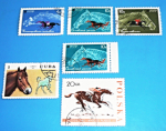 Zobrazit detail zboží: Poštovní známky : příroda - koně : Cuba, CCCP, Polska (Poštovní známky - témata B)