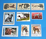 Zobrazit detail zboží: Poštovní známky : příroda - psi : Cuba, Magyar, CCCP, Jugoslavija, Československo (Poštovní známky - témata)