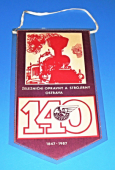 Zobrazit detail zboží: Železniční opravny a strojírny Ostrava 140 let 1847-1987 / 140 let ŽOS Ostrava (RETRO Doprava)