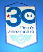 Zobrazit detail zboží: ČSD - 30 let Dne čs.železničářů / 1954-1984 (RETRO Doprava)