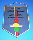 ČSD Železniční stanice Bohumín, nositel Řádu práce - ROH / 135 let provozu tratě Lipník n.B. - Bohumín, 110 let provozu tratě Bohumín-Košice