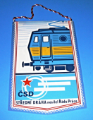 Zobrazit detail zboží: ČSD Střední dráha, nositel Řádu práce / 27.9. Den čs. železničářů (RETRO Doprava)