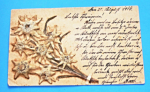 Feldpostkorrespondenzkarte 1916 - Alpská protěž