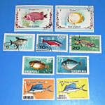 Zobrazit detail zboží: Poštovní známky : příroda - ryby : Grenada, Shqiperia, DDR, Qiwain (Poštovní známky - témata)
