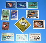 Zobrazit detail zboží: Poštovní známky : příroda - ryby : Nippon, Dominica, Grenada, Canada, Qiwain, Mongolia, Aistralia, CCCP, Miquelon, Guinea (Poštovní známky - témata)
