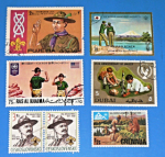 Zobrazit detail zboží: Poštovní známky : příroda - skautng : Fujeira, Ajman, Dubai, Grenada, Khaima, Československo (Poštovní známky - témata)