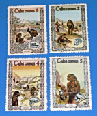 Zobrazit detail zboží: Poštovní známky : historie - neandrtálci : Cuba (Poštovní známky - témata B)