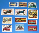 Zobrazit detail zboží: Poštovní známky : doprava - auta : DDR, Polska, Magyar, CCCP, Cuba, Mongolia, San Marino, Shqiperia (Poštovní známky - témata B)