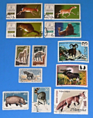Zobrazit detail zboží: Poštovní známky : příroda - různé : Mauritanie, CCCP, Polska, Cuba, Mongolia (Poštovní známky - témata)
