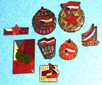 Zobrazit detail zboží: Sada politických odznaků 4 : SČSP (Politické)