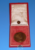Zobrazit detail zboží: Jánského plaketa za darování krve -  bronzová (Zdravotnické)