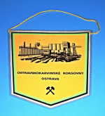 Zobrazit detail zboží: OKK - Ostravskokarvinské koksovny Ostrava (Hornické vlaječky b)