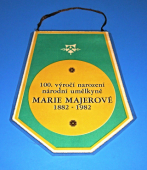 HDB - Hnědouhelné doly a briketárny koncern Sokolov, nositel Řádu práce / 100.výročí narození národní umělkyně Marie majerové 1882-1982