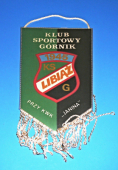 Zobrazit detail zboží: Górnik Klub sportowy Libiaž 1945 při KWK Janina (Hornické vlaječky b)