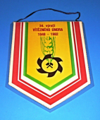HDB - Hnědouhelné doly a briketárny koncern Sokolov, nositel Řádu republiky / 34, výročí Vítězného února 1948-1982