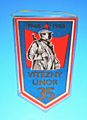 Důl 1.Máj Karviná Celozávodní výbor KSČ / 1948-1983 Vítezný únor 35 let