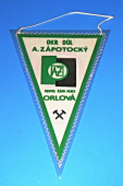 Zobrazit detail zboží: OKR - Důl A.Zápotocký, nositel Řádu práce , Orlová / Havířov v květech 1.září 1979 (Hornické vlaječky b)