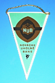 Zobrazit detail zboží: NUB - Novácké uholné bane n.p., nositel Radu práce, Nováky (Hornické vlaječky b)