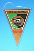 Zobrazit detail zboží: Důl 1. Máj - Karviná, nositel Řádu práce, Řádu republiky (Hornické vlaječky b)