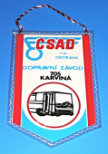 Zobrazit detail zboží: ČSAD n.p. Ostrava Dopravní závod 705 Karviná  /  40 výročí osvobození - 40 let mírového života 1945-1985 (- silniční)
