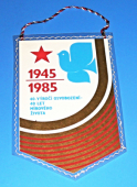 ČSAD n.p. Ostrava Dopravní závod 705 Karviná  /  40 výročí osvobození - 40 let mírového života 1945-1985