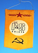 Zobrazit detail zboží: ŘaS Orlová - Řemesla a služby Orlová / Mezipodnikové sportovní hry 1975 - OPVS Čadca - PSPUW Wodzislaw - ŘaS Orlová (RETRO Sportovní)