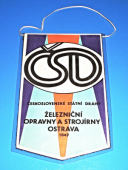 ČSD - Československé státní dráhy - Železniční opravny a strojírny Ostrava 1847