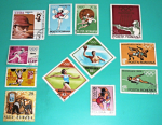 Zobrazit detail zboží: Poštovní známky : sport - olympijské hry : CCCP, Cuba, Romana, Magyar, Polska (Poštovní známky - témata)