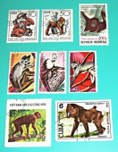 Zobrazit detail zboží: Poštovní známky : příroda - opice : DDR, Vietnam, Cuba, Indonesia, Guinea (Poštovní známky - témata)