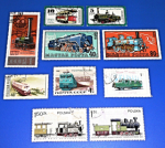 Zobrazit detail zboží: Poštovní známky : doprava - vlaky : CCCP, Polska, Magyar, DDR, (Poštovní známky - témata)