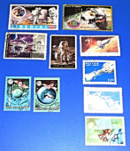 Zobrazit detail zboží: Poštovní známky : kosmos : Liberia, CCCP, Quiwain, Polska, Vietnam (Poštovní známky - témata)