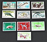 Zobrazit detail zboží: Poštovní známky : příroda - různé : Congo, Guinee, Mauritanie, Niger, Malgache, D´ivoire, Bulgaria (Poštovní známky - témata)