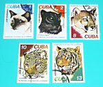 Zobrazit detail zboží: Poštovní známky : příroda - tygři : Cuba (Poštovní známky - témata)