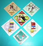 Zobrazit detail zboží: Poštovní známky : sport - fotbal : CCCP, Magyar, Mongolia (Poštovní známky - témata)